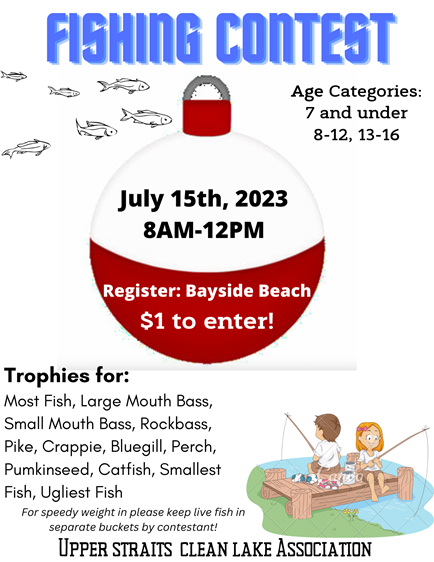 2023 Kids Fishing Contest - Bayside Beach